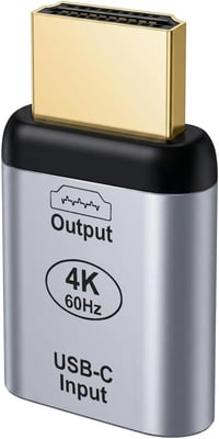 Zutflap USB-C – HDMI adapter 4K 60 Hz, egyidejű megjelenítés, MacBook, iPad Pro, Samsung Galaxy 1