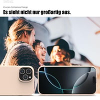 Silikónové puzdro Zuvirelx pre iPhone 16 Pro, tenký, minimalistický dizajn, nárazuvzdorné, protišmykové, vhodné do vrecka, svetloružové 6