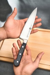 ZWILLING 3 részes kés szett - szakácskés, húskés, szeletelő kés rozsdamentes acél - 3-Piece Set (10 cm, 16 cm, 20 cm), Single 6