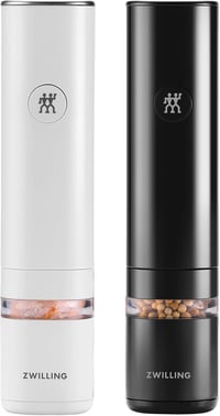 ZWILLING ENFINIGY Elektromos Só és Borsőrlő, Kerámia Malommal, LED Világítás, USB Töltés - Set 1