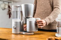 ZWILLING ENFINIGY Filteres Kávéfőző 1,25 L Hőszigetelt Kancsóval, Forraló Rendszer, Blooming Funkció és Intelligens Vízkőtelenítés, Rozsdame 4