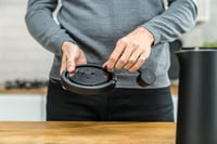 ZWILLING ENFINIGY Vezeték nélküli Vízforraló Rozsdamentes Acél Szűrővel 1,0L Fekete 6