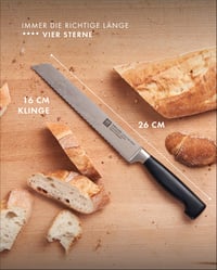 ZWILLING Four Stars nož za kruh 20 cm, nehrđajući čelik, proizvedeno u Njemačkoj 9