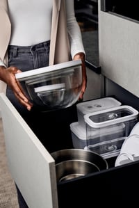 ZWILLING Fresh & Save set vakuumskih posuda 6 kom, S-12 cm, M-18 cm, L-24 cm, staklo, siva 6