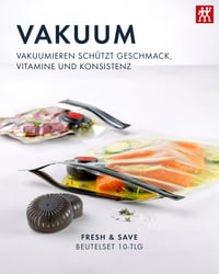 Sada vákuových vreciek na potraviny ZWILLING Fresh & Save, 10-dielna, rôzne veľkosti, opakovane použiteľné, plastové 3