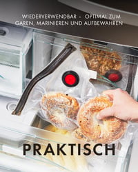 Sada vákuových vreciek na potraviny ZWILLING Fresh & Save, 10-dielna, rôzne veľkosti, opakovane použiteľné, plastové 6