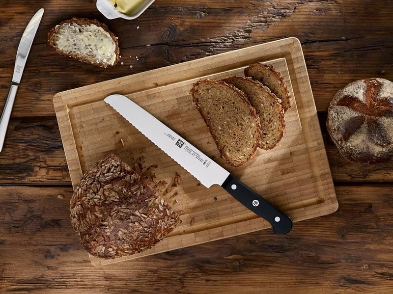 ZWILLING Gourmet kenyérvágó kés 20 cm rozsdamentes acél ergonomikus fogantyú