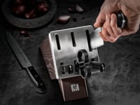 Samobrúsiaci blok na nože ZWILLING Gourmet, 7-dielny, tmavohnedý, vyrobený v Nemecku 7