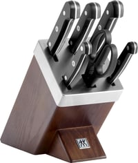 Samobrúsiaci blok na nože ZWILLING Gourmet, 7-dielny, tmavohnedý, vyrobený v Nemecku 1