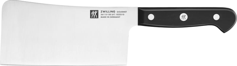 ZWILLING Gourmet kuharski nož 15 cm, nehrđajući čelik, ergonomska crna drška, proizvedeno u Njemačkoj