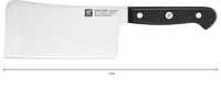 ZWILLING Gourmet kuharski nož 15 cm, nehrđajući čelik, ergonomska crna drška, proizvedeno u Njemačkoj 6