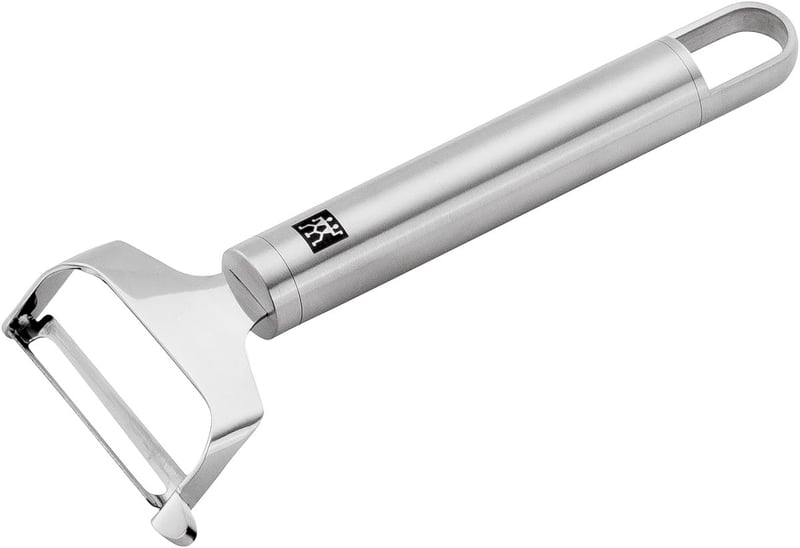 ZWILLING Pro výkyvná škrabka, 17 cm, nehrdzavejúca oceľ, ergonomická rukoväť, strieborná