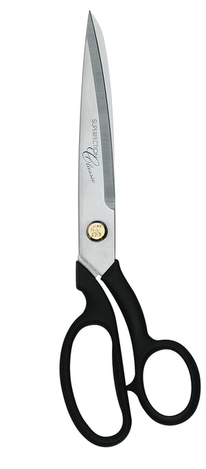 ZWILLING Superfection Classic krojačke škare, škare za tkaninu, nehrđajući čelik, 21 cm, crne, proizvedeno u Njemačkoj