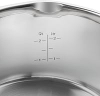 Sada riadu ZWILLING TrueFlow, 5-dielna, s funkciou zlievania, na indukciu, nehrdzavejúca oceľ, strieborná 6