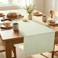 ZWJD Moderni stolni trkač u boji kadulje 40x180 cm, periv, elegantan dizajn, mekan i luksuzan, za dnevni boravak, blagovaonicu, kuhinju, blagdanske i party dekoracije 6