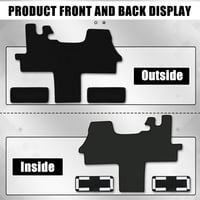 ZWPARTS Fiat Ducato Peugeot Boxer Citroen Jumper autó gumiszőnyeg 2006-2024 2
