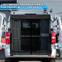 ZWPARTS Mágneses Rovarháló Citroën Jumpy 2016-2025 Csomagtérajtóhoz - Einzelne Schicht-für Jumpy, tailgate 4