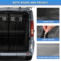 ZWPARTS Mágneses Rovarháló Citroën Jumpy 2016-2025 Csomagtérajtóhoz - Einzelne Schicht-für Jumpy, tailgate 6