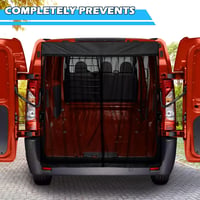ZWPARTS Mágneses Rovarháló Citroën Jumpy 2016-2025 Csomagtérajtóhoz - Einzelne Schicht-für Jumpy, tailgate 3