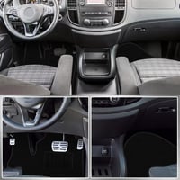 ZWPARTS Mercedes-Benz Vito V-Class W447 2014-2025 prémium autószőnyeg szett fekete 4