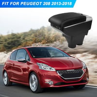 ZWPARTS Peugeot 208 2013-2018 Középkonzol USB Töltőportokkal Fekete 7