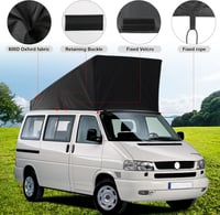 ZWPARTS Pop-Top Tetővédő VW T4 California Lakóautóhoz - Időjárásálló Védőborítás Kempingezéshez, Ferde és Alvótetőhöz 2