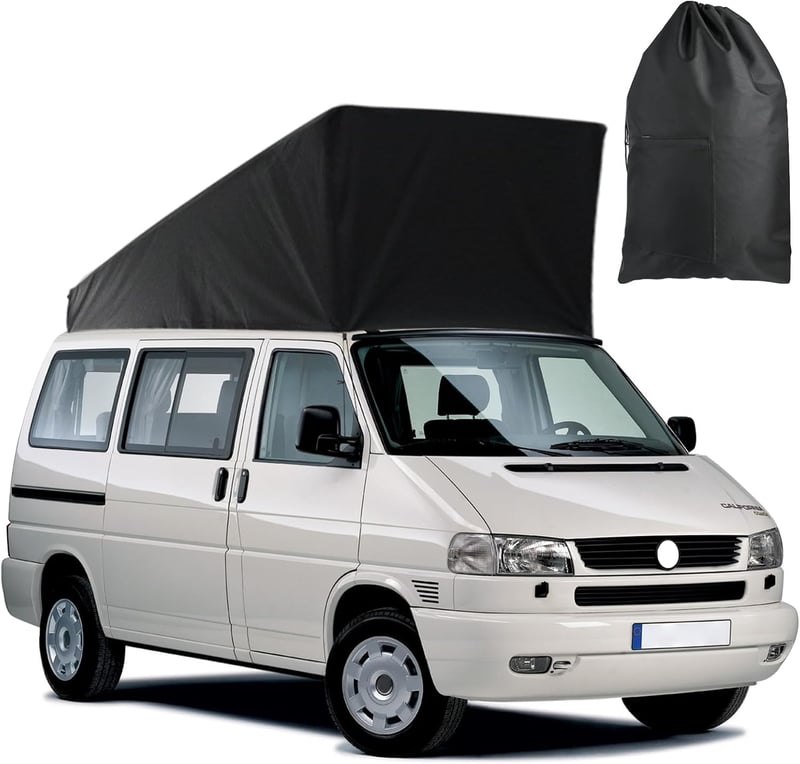 ZWPARTS Pop-Top Tetővédő VW T4 California Lakóautóhoz - Időjárásálló Védőborítás Kempingezéshez, Ferde és Alvótetőhöz