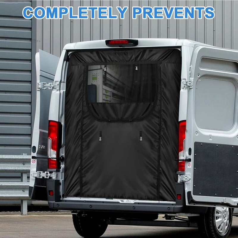 ZWPARTS Szúnyogháló Fiat Ducato/Peugeot Boxer/Citroen Relay X250/X290 H2 és L2 L3 L4 modellekhez (2006-2024) - Hátsó ajtóra, sötétítővel
