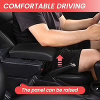 ZWPARTS Toyota Aygo X 2022 Kartámasz 7 USB Töltőporttal, Fekete Bőr Középkonzol 4
