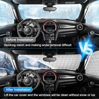 ZWPARTS vastag félgarázs autóponyva VW Tiguan LWB és Tesla Model Y modellekhez - ezüst 8