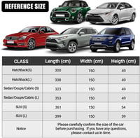 ZWPARTS vastag félgarázs autóponyva VW Tiguan LWB és Tesla Model Y modellekhez - ezüst 7
