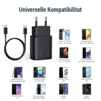 ZXCJ 25W USB-C gyors töltő iPhone Samsung iPad kábellel 7