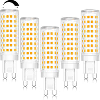 ZYGODLUK G9 LED izzó 10W meleg fehér 2700K 5db szett csillárhoz 1