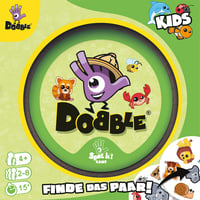 Kartová hra Zygomatic Dobble Kids – Rýchla a zábavná spoločenská hra pre 2 – 8 hráčov, od 4 rokov, 15 minút, v nemčine 2