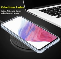 Puzdro ZYIMOU na Samsung Galaxy A53 5G, 360° priehľadné, PC + TPU 6