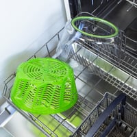 Odstredivka na šalát Zyliss Easy Spin 2, 6 litrová, zelená, technológia AquaVent, zaťahovacia šnúra a brzdný systém, protišmyková základňa, šalát 9
