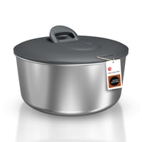 Centrifugă pentru salată Zyliss Easy Spin din oțel inoxidabil, mare, 6L, cu șnur și buton de oprire 1