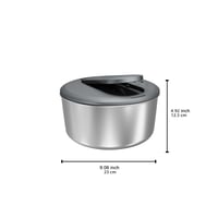 Zyliss Swift Dry centrifuga za salatu od nehrđajućeg čelika, 3,5 L, s poklopcem, bez BPA, s protukliznim dnom, AquaVent tehnologijom, periva u perilici posuđa 9