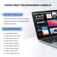 Acumulator laptop Zyrifean FPCBP282 FPCBP325 pentru Fujitsu LifeBook E751 E752 E781 E782 - Baterie de schimb 3