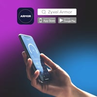 ZYXEL Armor G1 AC2600 WiFi router 2.5Gbps WAN porttal, 4 Gigabit Ethernet, USB3.0, WPA3 8
