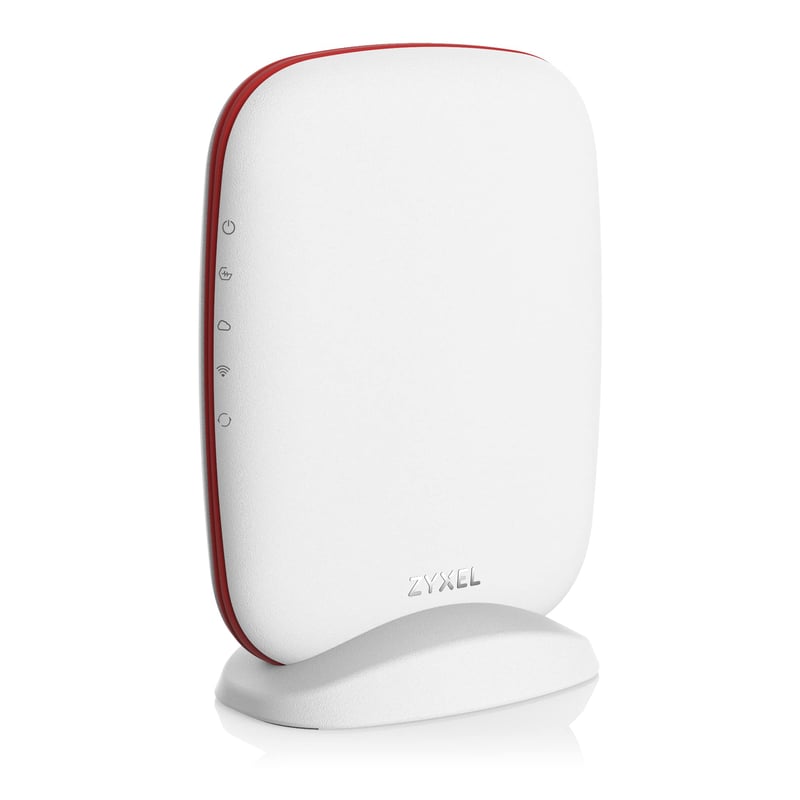 Trojpásmový cloudový WiFi router Zyxel AXE5400 so zabezpečením bez nutnosti predplatného