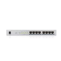 Zyxel GS1008HP 8-portový neriadený Gigabit PoE+ switch, 60W PoE napájanie, sieťový rozbočovač, Ethernet prepínač 2