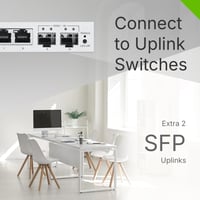 Zyxel GS1200-10v3 8-portový webom spravovaný Gigabit LAN switch, 2x SFP uplink, VLAN, QoS, IGMP Snooping, desktopový sieťový prepínač bez ventilátora 5