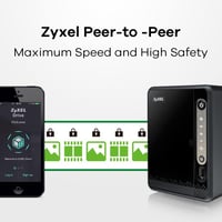 Zyxel NAS326 2-lemezes otthoni tárolóegység RAID 1 támogatással 7