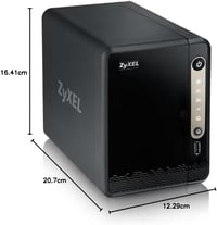 Zyxel NAS326 2-lemezes otthoni tárolóegység RAID 1 támogatással 10