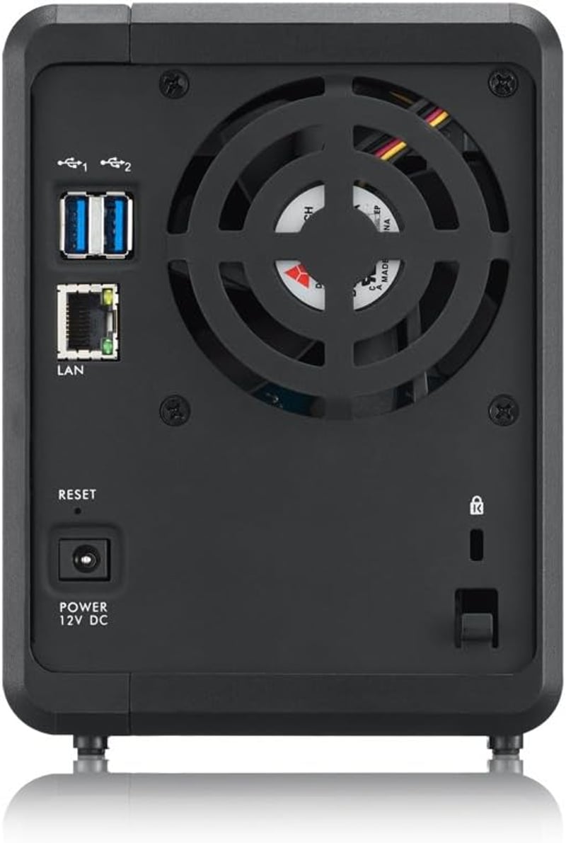 Zyxel NAS326 2-lemezes otthoni tárolóegység RAID 1 támogatással