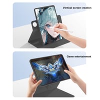 Puzdro na tablet Honor MagicPad 3 s 360° otáčaním a stojanom – čierne – 13,3" 3