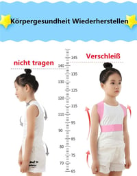 ZZSRX Állásjavító Háti Korrekció Gyerekeknek és Tinédzsereknek, Gerincvédő Posture Trainer 4