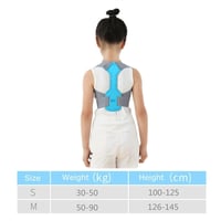 ZZSRX Állásjavító Háti Korrekció Gyerekeknek és Tinédzsereknek, Gerincvédő Posture Trainer 2