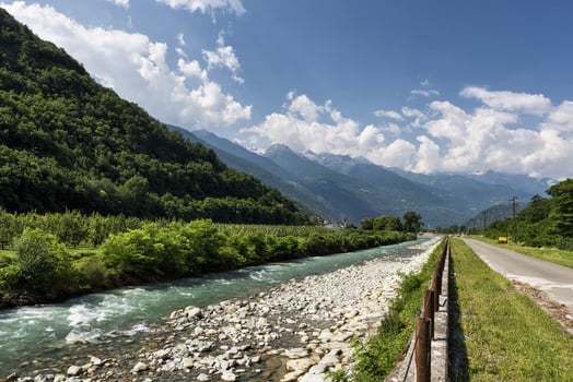 pista ciclabile dell'adda